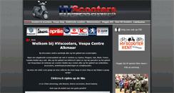 Desktop Screenshot of hvscooters.nl